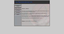 Desktop Screenshot of madisongroupltd.com
